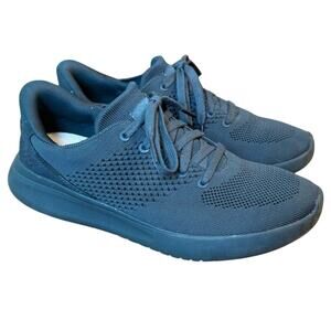 Kizik Women’s Lima Hand Free Step In Rabbit Foam Athletic Shoe Orion Blue Size 8
